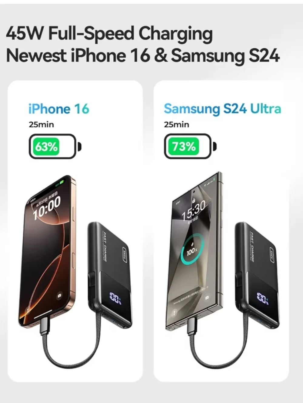 1000mAh Portable Power Bank
